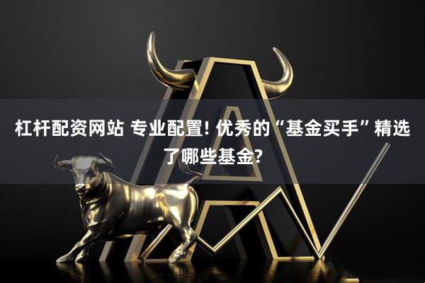 杠杆配资网站 专业配置! 优秀的“基金买手”精选了哪些基金?