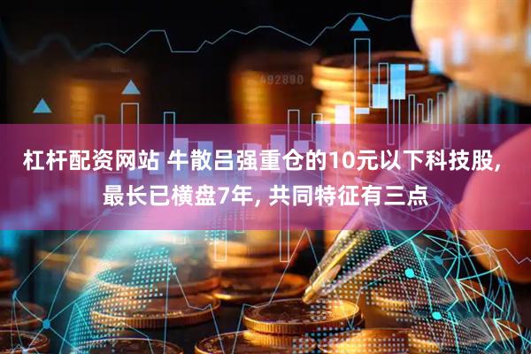 杠杆配资网站 牛散吕强重仓的10元以下科技股, 最长已横盘7年, 共同特征有三点